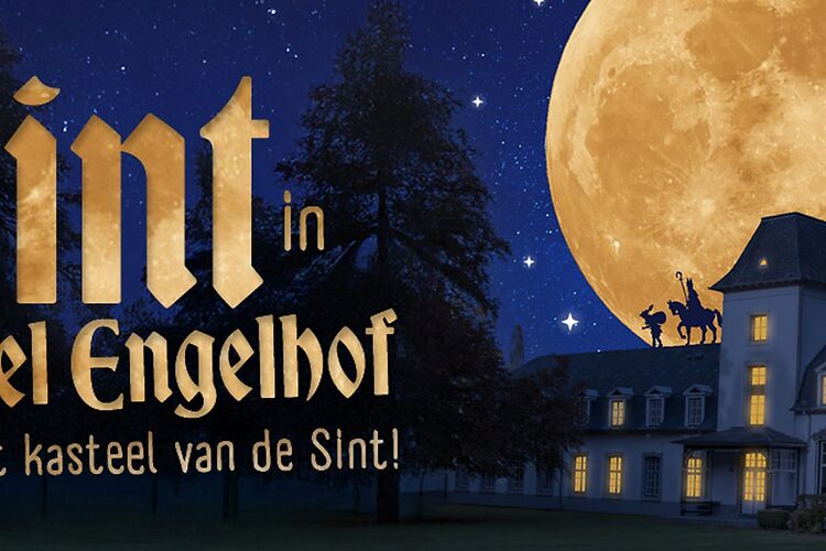 De Sint in kasteel Engelhof